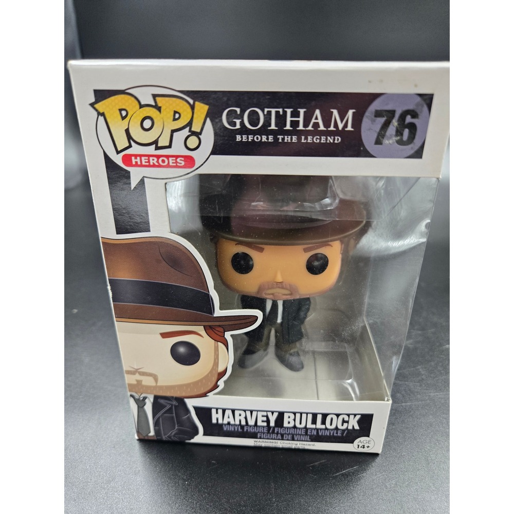 Funko Pop Heroes Gotham Harvey Bullock 76 Vinyl Figure DC Comics Detective